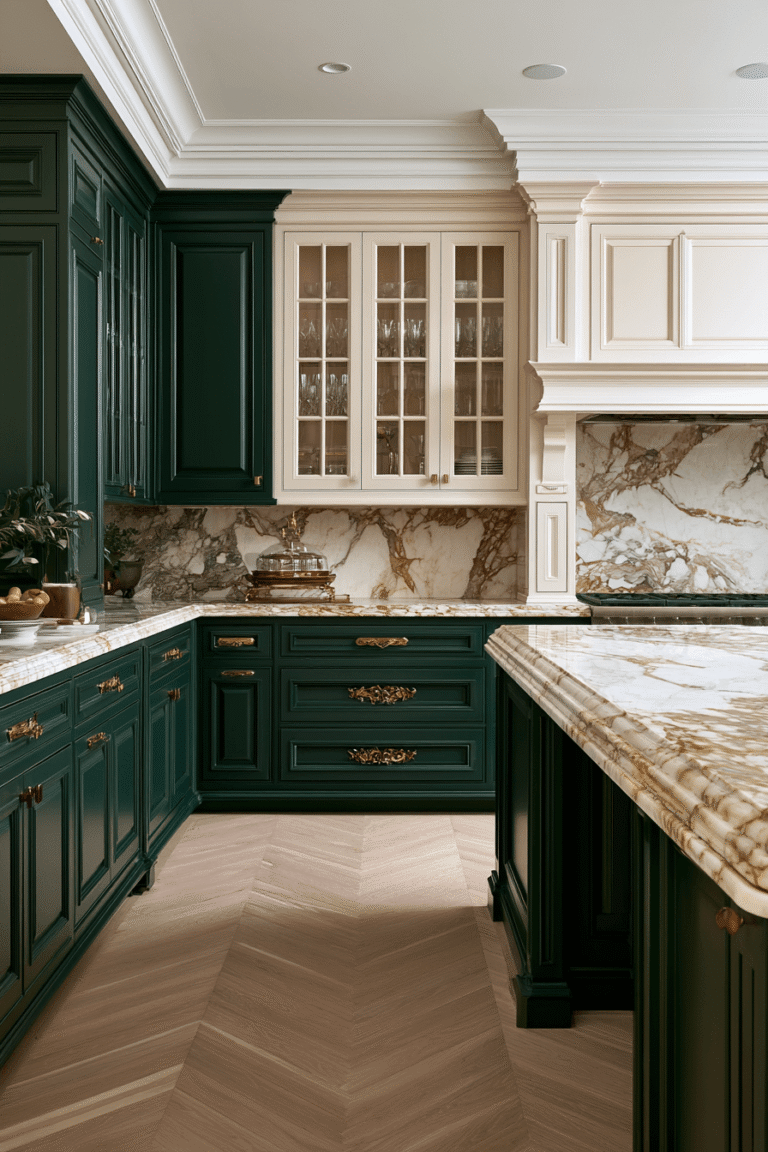 10 Stunning Green Lower Kitchen Cabinets Design Ideas to Transform Your Kitchen