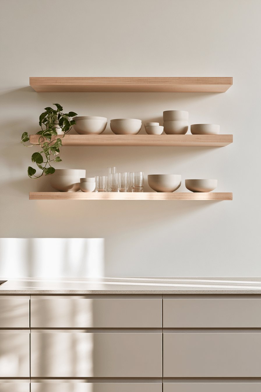 2. Scandinavian Minimalism in Pale Birch