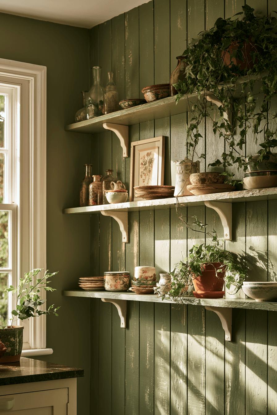7. Sage Green Cottage Charm